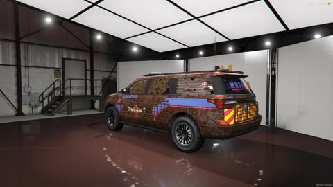 FIVEM Emsstalker | Post-Apocalyptic EMS SUV [Unbadged] Add-On | Custom Textures | Liveries | Optimized | Fivem Ready | High Quality, image 9