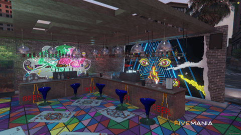 FIVEM Legion Square V5 | Revitalized City Hub MLO | Outdoor Stage & Shops | Dynamic Lighting | Add-On | Optimized | Fivem Ready | High Quality — image 9