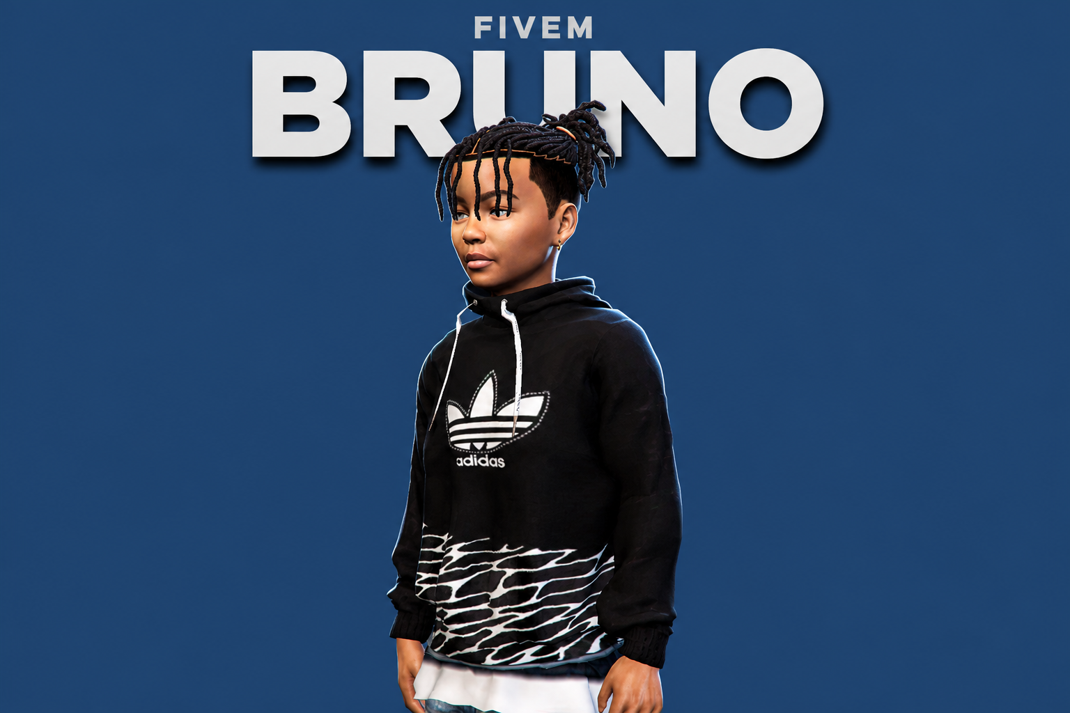 Bruno | Male Teen Ped | Multiple Outfits | Optimized & Fivem Ready [Add-On]