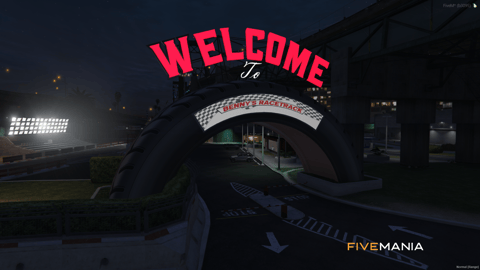 FIVEM Bennys Racetrack | Custom Racing Circuit MLO | Interior & Exterior | Track Lighting | Seating Area | Add-On | Optimized | Fivem Ready | High Quality — image 20