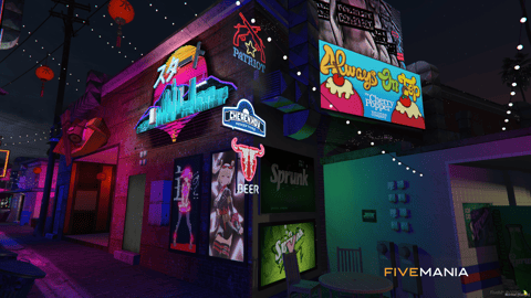 FIVEM Tokyo Street V2 | Vibrant City Map Add-On | Nightlife Atmosphere | Custom Props | Interior & Exterior | Optimized | Fivem Ready | High Quality — image 10