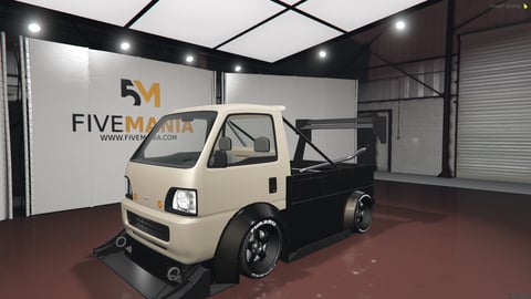 FIVEM Cdy1c | Modified Mini Truck [Unbadged] Add-On | Custom Body Kit | Roll Cage | Animated Exhaust | Add-On | Optimized | Fivem Ready | High Quality, image 3