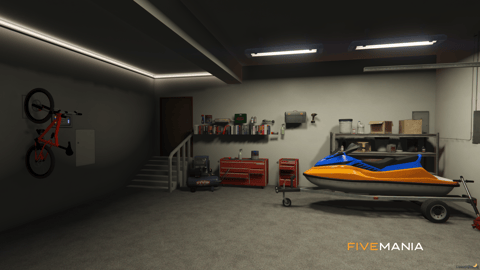 FIVEM Vinewood Villa V2 | Luxury Modern Estate | Interior & Exterior | Pool & Garage | Gym & Kitchen | Add-On | Optimized | Fivem Ready | High Quality — image 24