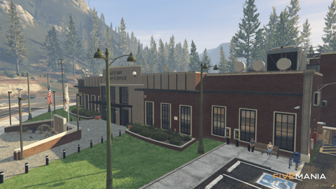 FIVEM Paleto Sherif | Detailed Sheriff's Office MLO | Interior & Exterior | Meeting Rooms | Jail Cells | Reception Area | Add-On | Optimized | Fivem Ready | High Quality — image 3