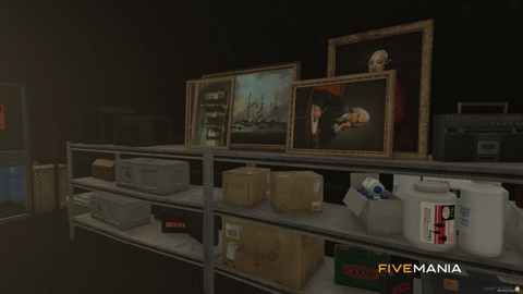 FIVEM Blackmarket | Hidden Criminal Enterprise MLO | Interior & Exterior | Workshop & Storage | Add-On | Optimized | Fivem Ready | High Quality — image 8