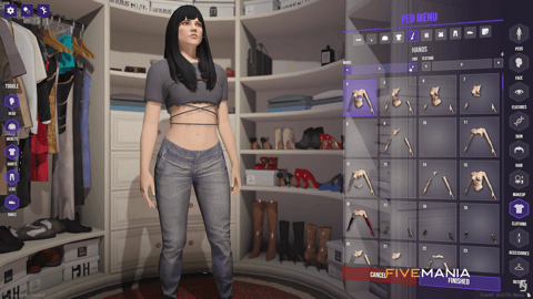 FIVEM Appearance Menu | Advanced Character Customization UI | Ped & Clothing Customization | Tattoo System | Optimized | Fivem Ready | High Quality, image 8