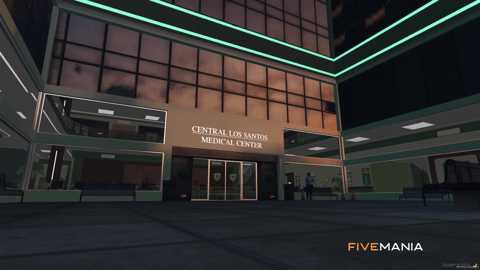 FIVEM Los Santos Medical Center V2 | Modern Hospital MLO | Interior & Exterior | Reception Area | Patient Rooms | Offices | Add-On | Optimized | Fivem Ready | High Quality — image 6