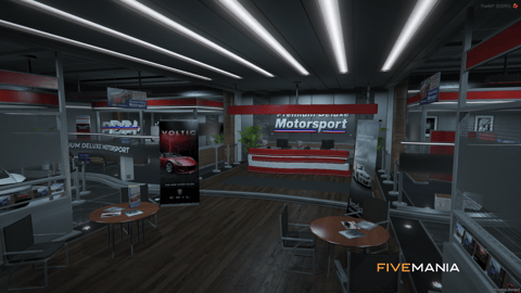 FIVEM Pdm Dealership | Premium Deluxe Motorsport Dealership MLO | Interior & Exterior | Car Showroom | Office Space | Add-On | Optimized | Fivem Ready | High Quality — image 6
