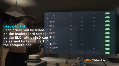 FIVEM Racing Script | Comprehensive Race System | Custom UI | Race Creation | Leaderboards | Rewards | Add-On | Optimized | Fivem Ready | High Quality, image 20