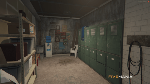 FIVEM Mosley | Full-Service Auto Shop MLO | Interior & Exterior | Reception Area | Workshop Bays | Locker Room | Add-On | Optimized | Fivem Ready | High Quality — image 9