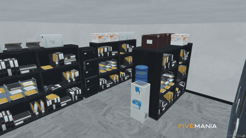 FIVEM Eclipse Police Department | Modern Police Station MLO | Interior & Exterior | Offices | Jail Cells | Briefing Room | Add-On | Optimized | Fivem Ready | High Quality — image 9