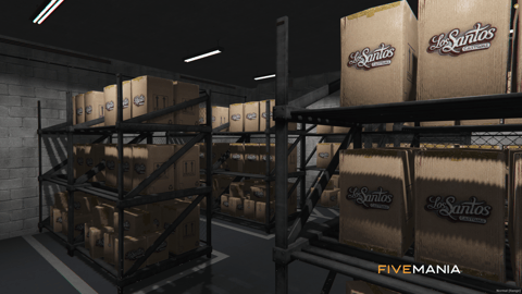 FIVEM Los Santos Customs | Expanded Mechanic Shop MLO | Interior & Exterior | Waiting Area | Storage Room | Add-On | Optimized | Fivem Ready | High Quality — image 13