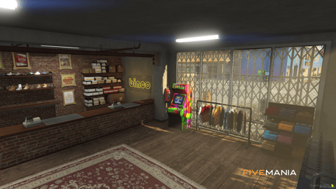 FIVEM Binco V3 Clothing Store | Custom Clothing Store MLO | Interior & Exterior | Detailed Props | Clothing Displays | Add-On | Optimized | Fivem Ready | High Quality — image 2