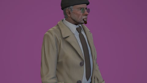 George | Male Ped | Multiple Outfits | Optimized & Fivem Ready [Add-On] — image 3