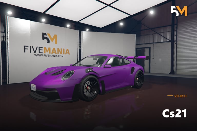FIVEM Cs21, Realistic Sports Car [Unbadged] Add-On