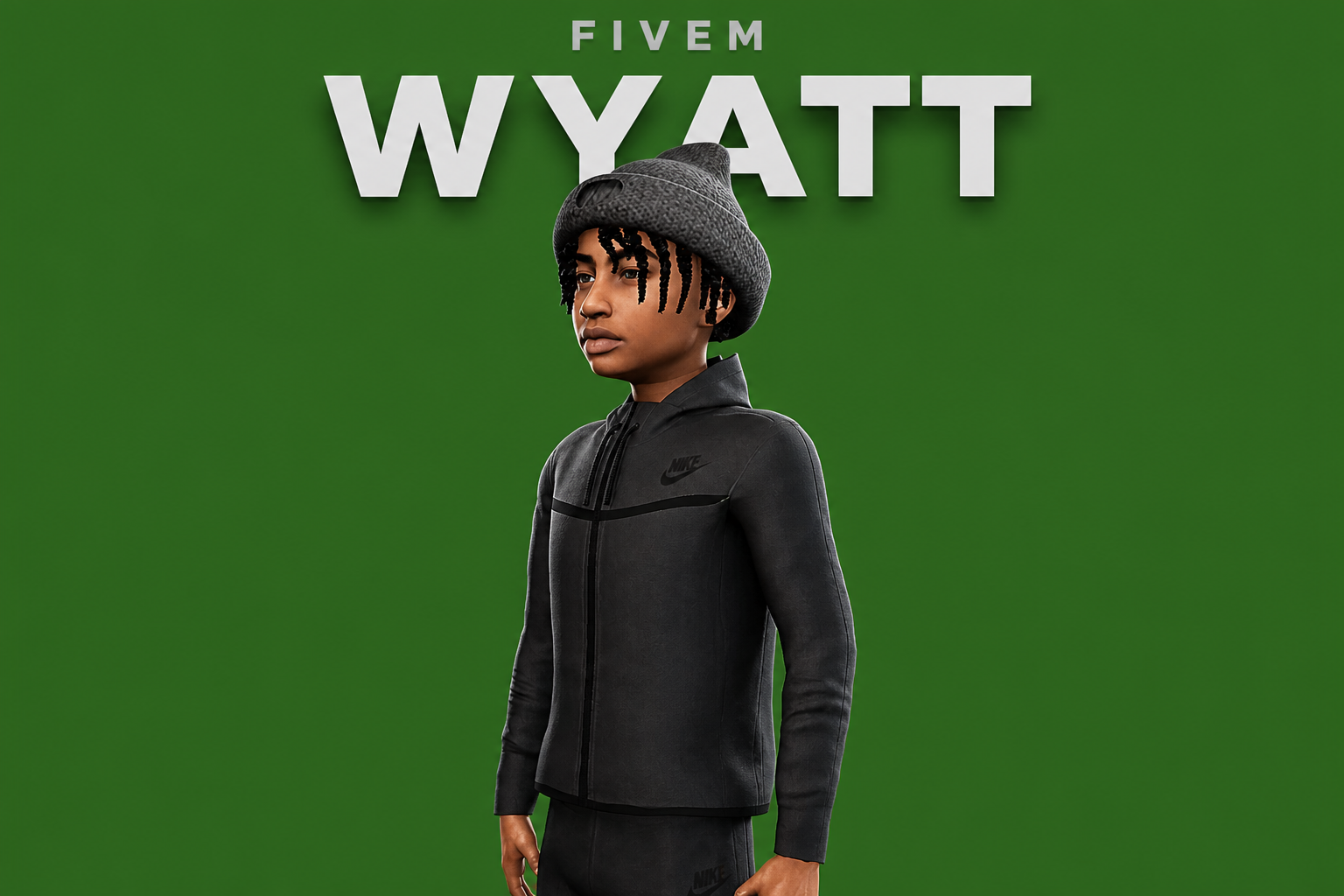 Wyatt | Male Teen Ped | Multiple Outfits | Optimized & Fivem Ready [Add-On]