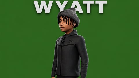 Wyatt | Male Teen Ped | Multiple Outfits | Optimized & Fivem Ready [Add-On] cover