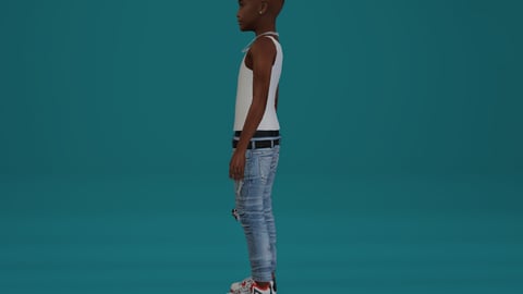 Quincy | Male Teen Ped | Multiple Outfits | Optimized & Fivem Ready [Add-On] — image 9