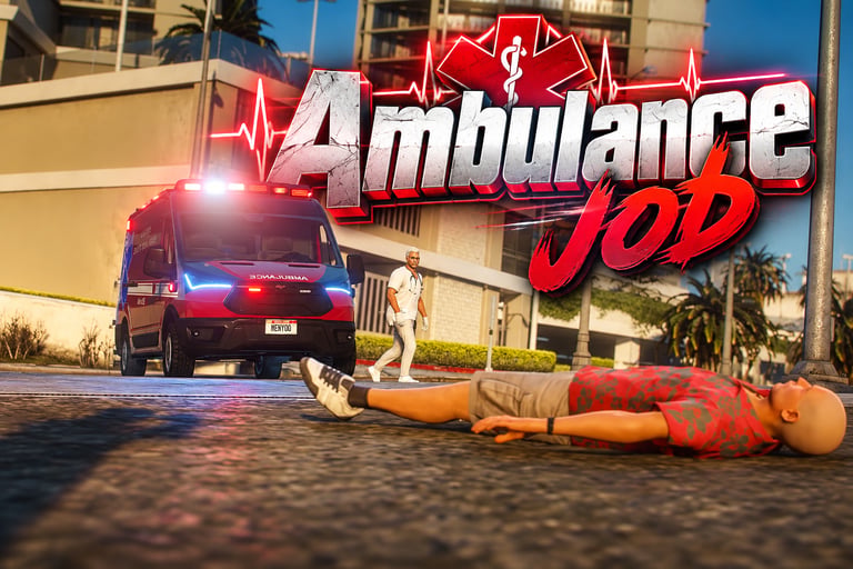 FIVEM Ambulance Job, Advanced EMS Script