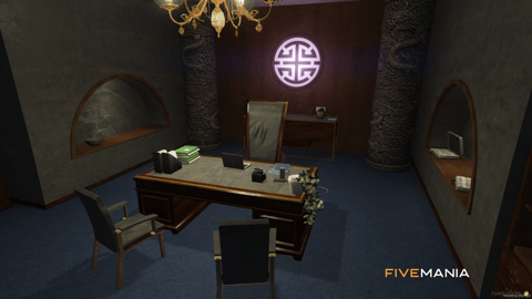 FIVEM Kkangpae Headquarters | Multi-Floor Criminal MLO | Interior & Exterior | Bank & Office | Vault | Custom Props | Add-On | Optimized | Fivem Ready | High Quality — image 15