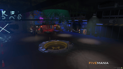FIVEM Bunker Mirror | Underground Garage MLO | Custom Interior & Exterior | Workshop & Bar | Optimized Lighting | Add-On | Optimized | Fivem Ready | High Quality — image 26