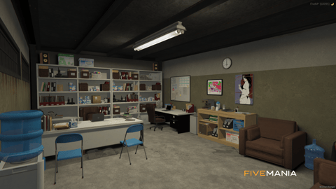 FIVEM Bennys | Iconic Mechanic Shop MLO | Interior & Exterior | Paint Booth | Lounge Area | Custom Props | Add-On | Optimized | Fivem Ready | High Quality — image 12