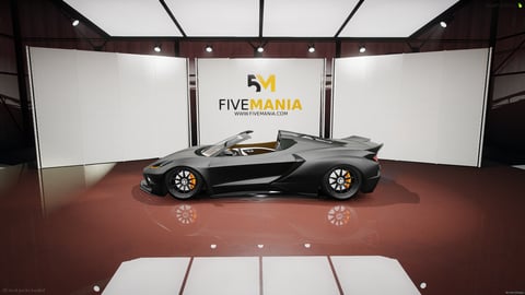 FIVEM Coquette4c | Realistic Sports Car Add-On | Interior & Exterior | Working Lights | Custom Wheels | Optimized | Fivem Ready | High Quality — image 7