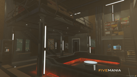 FIVEM Hackerman Hideout | Secret Tech Base MLO | Interior & Exterior | Control Room | Modern Design | Add-On | Optimized | Fivem Ready | High Quality — image 6