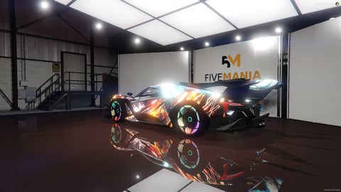 FIVEM Ie2 | Futuristic Hypercar [Unbadged] Add-On | Custom Liveries | Animated Lights | High Performance | Add-On | Optimized | Fivem Ready | High Quality — image 8