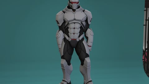 Robobig | Male Ped | Multiple Outfits | Optimized & Fivem Ready [Add-On] — image 6