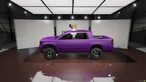 FIVEM Chevrolet Tahoe 4th Gen | Lore Friendly Utility Truck Add-On | Working Lights | Custom Bed | Optimized | Fivem Ready | High Quality, image 7