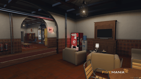 FIVEM Sandy Fire Station | Lore-Friendly Fire Department MLO | Interior & Exterior | Garage Bays | Offices & Training Room | Add-On | Optimized | Fivem Ready | High Quality — image 11