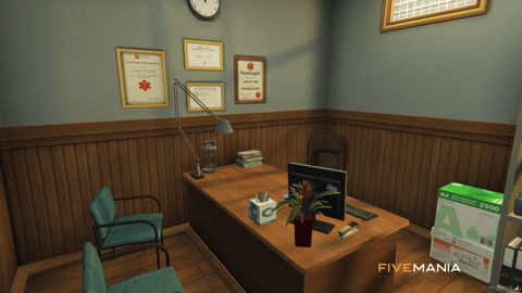 FIVEM Sandy Hospital | Fully Equipped Hospital MLO | Interior & Exterior | Pharmacy | Waiting Room | Add-On | Optimized | Fivem Ready | High Quality — image 33