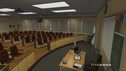 FIVEM Sandy University | Immersive University MLO | Interior & Exterior | Classrooms | Lockers | Lobby | Add-On | Optimized | Fivem Ready | High Quality — image 22
