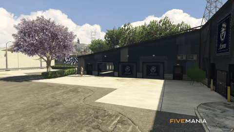 FIVEM Aztecas Hood | Custom Gang Territory MLO | Interior & Exterior | Bar & Pool Tables | Basketball Court | Add-On | Optimized | Fivem Ready | High Quality — image 6