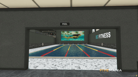 FIVEM Gym Fitness Center, Modern Workout Gym MLO, image 12