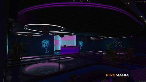 FIVEM Bahamas Club | Vibrant Nightclub MLO | Interior & Exterior | Custom Lighting | Dance Floor | Office | Add-On | Optimized | Fivem Ready | High Quality — image 8