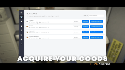 FIVEM Store Ownership Script | Advanced Business Management System | Employee Management | Store Upgrades | Banking System | Inventory | Add-On | Optimized | Fivem Ready | High Quality, image 14