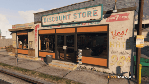 FIVEM Binco Clothing Shop | Custom Clothing Store MLO | Interior & Exterior | Modern Design | Optimized | Add-On | Fivem Ready | High Quality — image 12