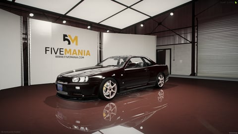 FIVEM F4r34 | Realistic Sports Car [Unbadged] Add-On | Interior & Exterior | Working Lights | Optimized | Fivem Ready | High Quality — image 3
