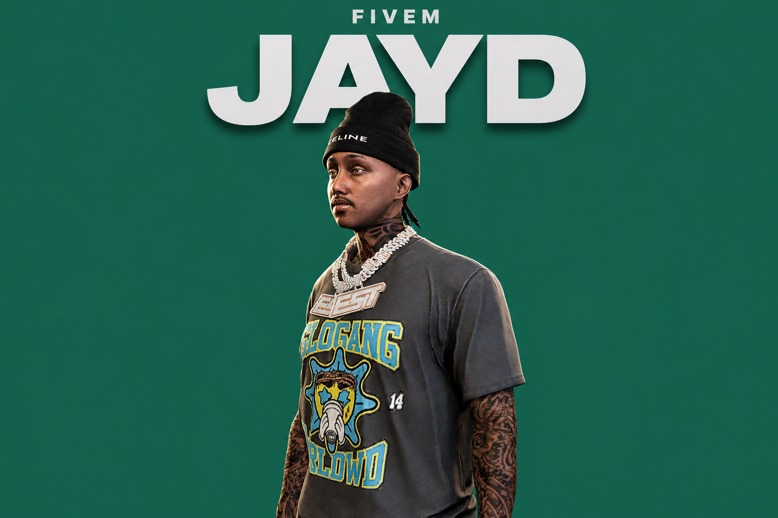 Jayd | Male Ped | Multiple Outfits | Optimized & Fivem Ready [Add-On]
