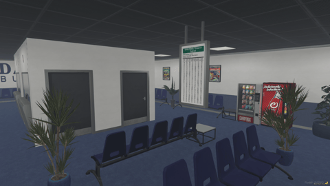 FIVEM Bus Station | Lore-Friendly Transit Hub MLO | Interior & Exterior | Waiting Area | Offices | Add-On | Optimized | Fivem Ready | High Quality — image 8