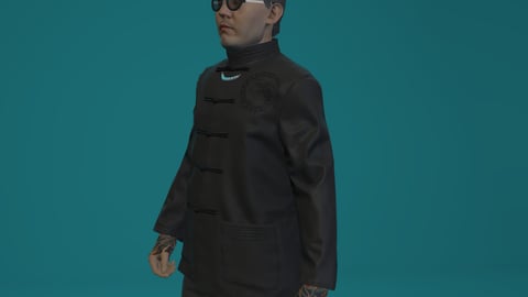 Jackie Hao | Male Ped | Multiple Outfits | Optimized & Fivem Ready [Add-On] — image 4