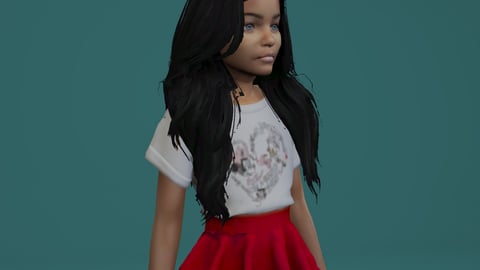 Mia | Female Teen Ped | Optimized & Fivem Ready [Add-On] — image 3