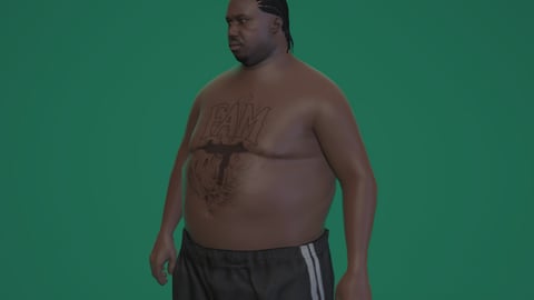 Fatdee | Male Ped | Multiple Outfits | Optimized & Fivem Ready [Add-On] — image 4