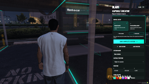FIVEM PodDrive Car Rentals | Advanced Vehicle Rental System | Customizable Stations | UI Driven | Automated Pickup & Return | Add-On | Optimized | Fivem Ready | High Quality, image 6