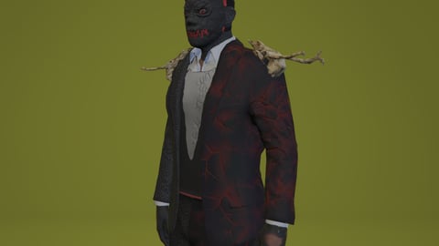 Chaos | Male Ped | Multiple Outfits | Optimized & Fivem Ready [Add-On] — image 3
