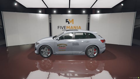 FIVEM Audi RS6 Avant (C8) | Lore Friendly Taxi Wagon Add-On | Custom Livery | HQ Interior & Exterior | Working Lights | Optimized | Fivem Ready | High Quality, image 7