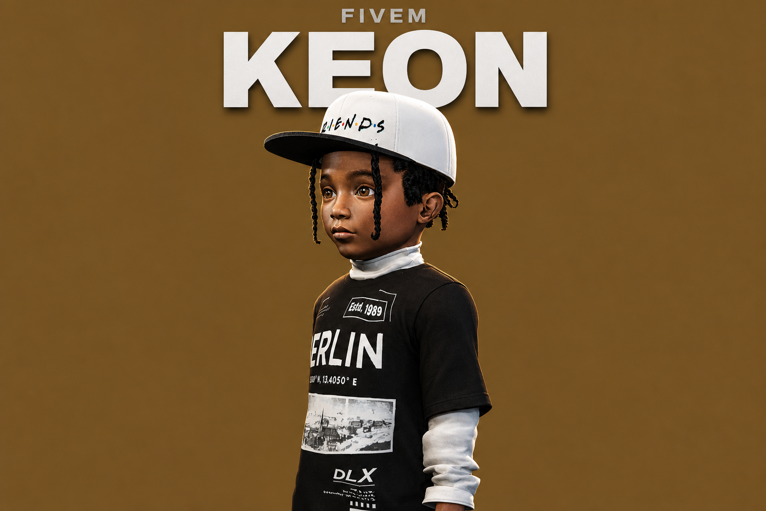 Keon | Male Ped | Multiple Outfits | Optimized & Fivem Ready [Add-On]