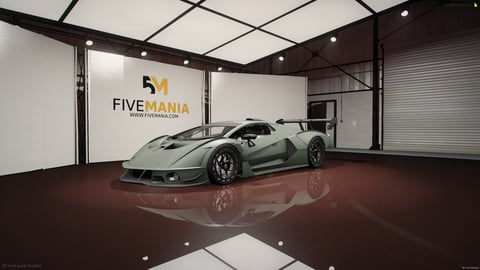 FIVEM Eza | Realistic Sports Car [Unbadged] Add-On | Custom Spoiler | Performance Wheels | Add-On | Optimized | Fivem Ready | High Quality — image 3